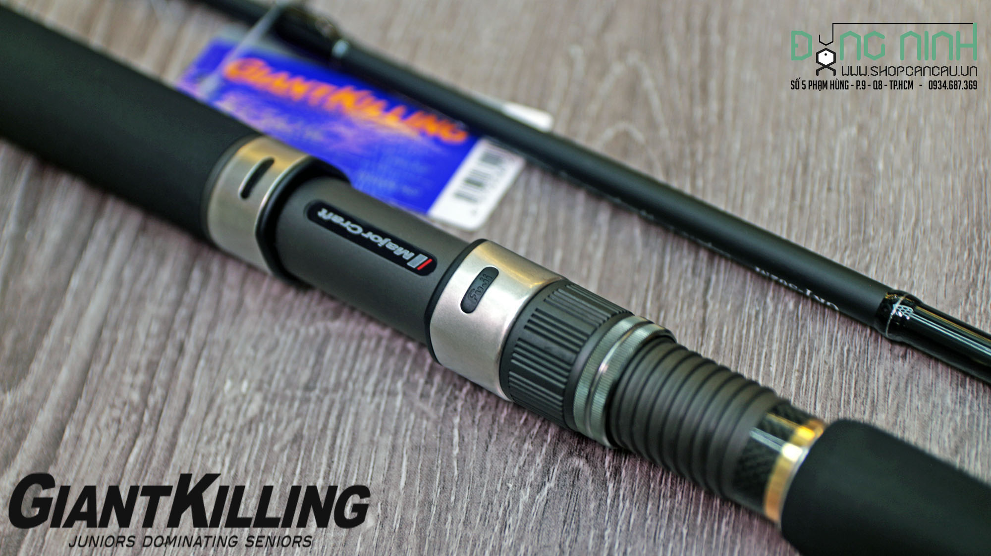 Vara De Molinete Major Craft Giant Killing Gxj-s63ml | Parcelamento sem
